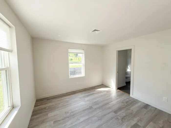 Bedroom with ensuite access