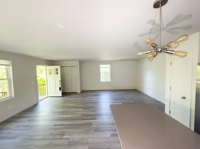 Kitchen island view